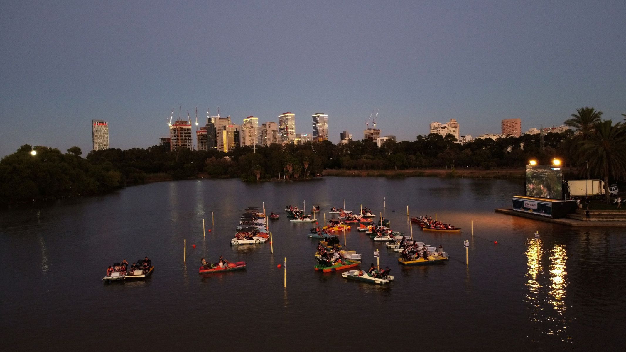 Plovoucí kino, Tel Aviv