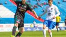 SL, Baník Ostrava - Příbram: Milan Jirásek - Tomáš Hájovský (4)