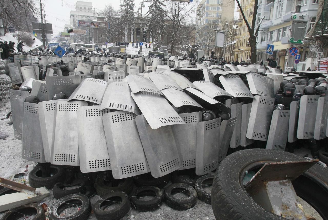 Ukrajina demonstrace