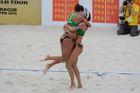 Pražský turnaj v plážovém volejbalu vyhrály Brazilky