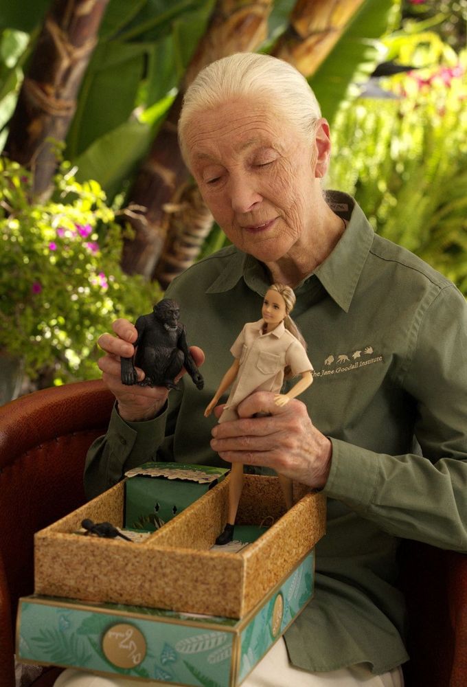 Bioložka Jane Goodallová.