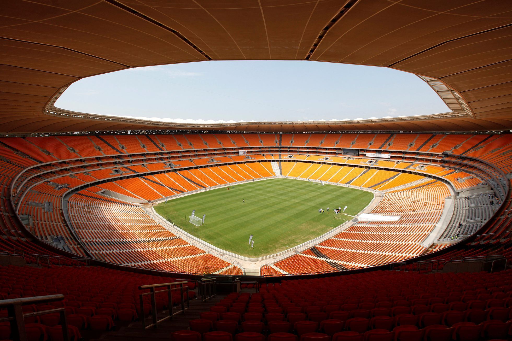 Stadion Soccer City v Johannesburgu