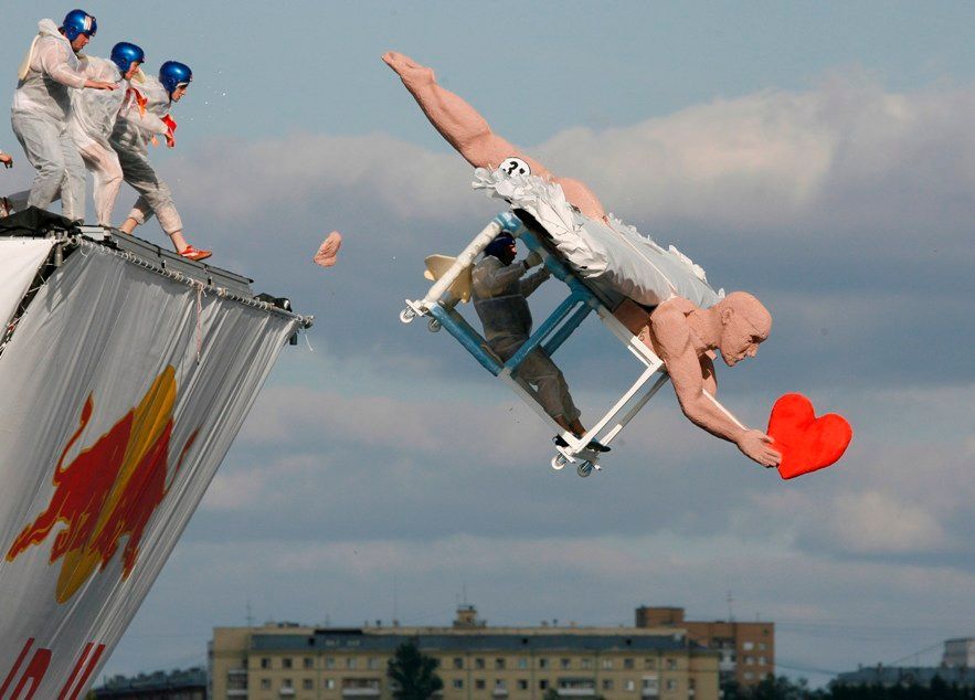 Red Bull Flugtag 2009 v Rusku