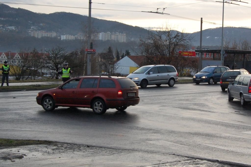 Velká voda v Ústí nad Labem (14. ledna 2011)
