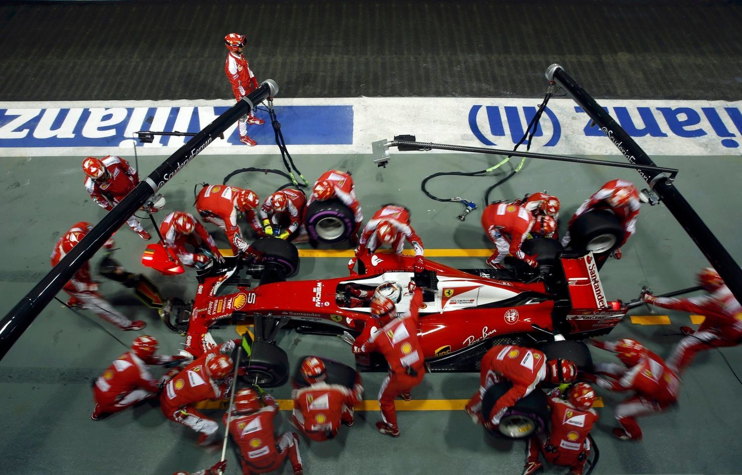 F1, VC Singapuru 2016: Sebastian Vettel, Ferrari