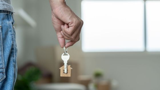 Bydlení, klíč, nájem, nemovitost, byt, dům