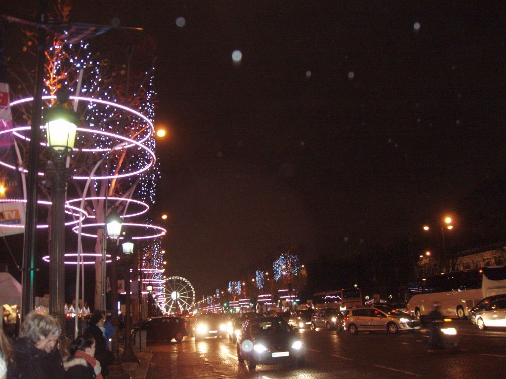 Vánoční Paříž 2012