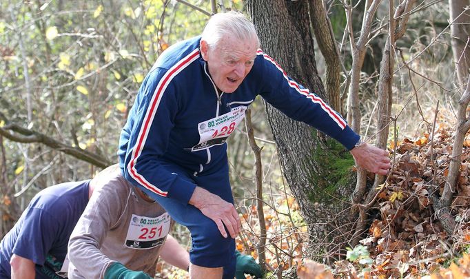 Velká Kunratická 2013: Vladimír Taraba, v 88 letech nejstarší účastník