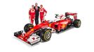 F1 2016, Ferrari SF16-H: Sebastian Vettel, Kimi Räikkönen a Maurizio Arrivabene