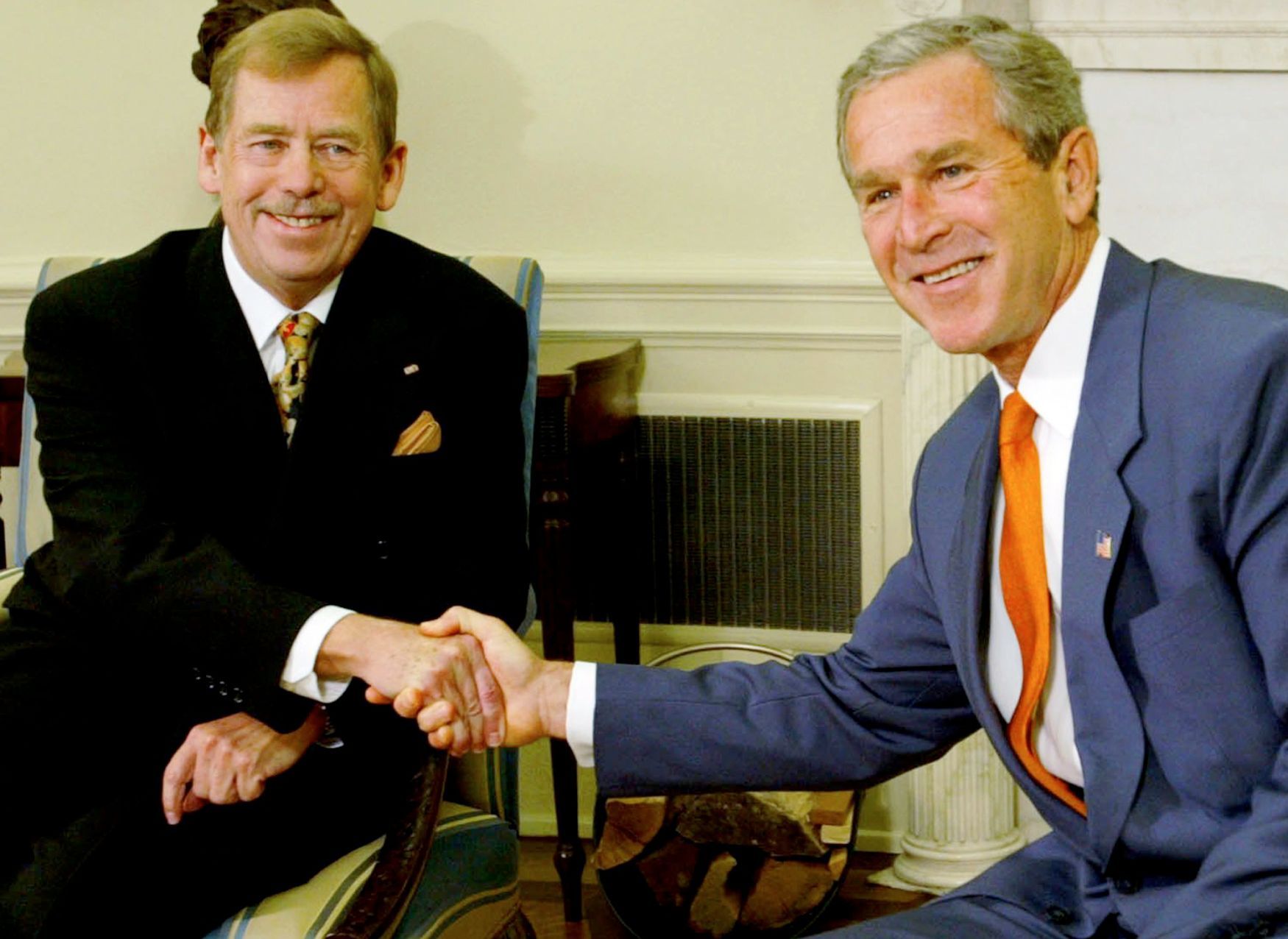Havel Bush Setkání Bílý dům