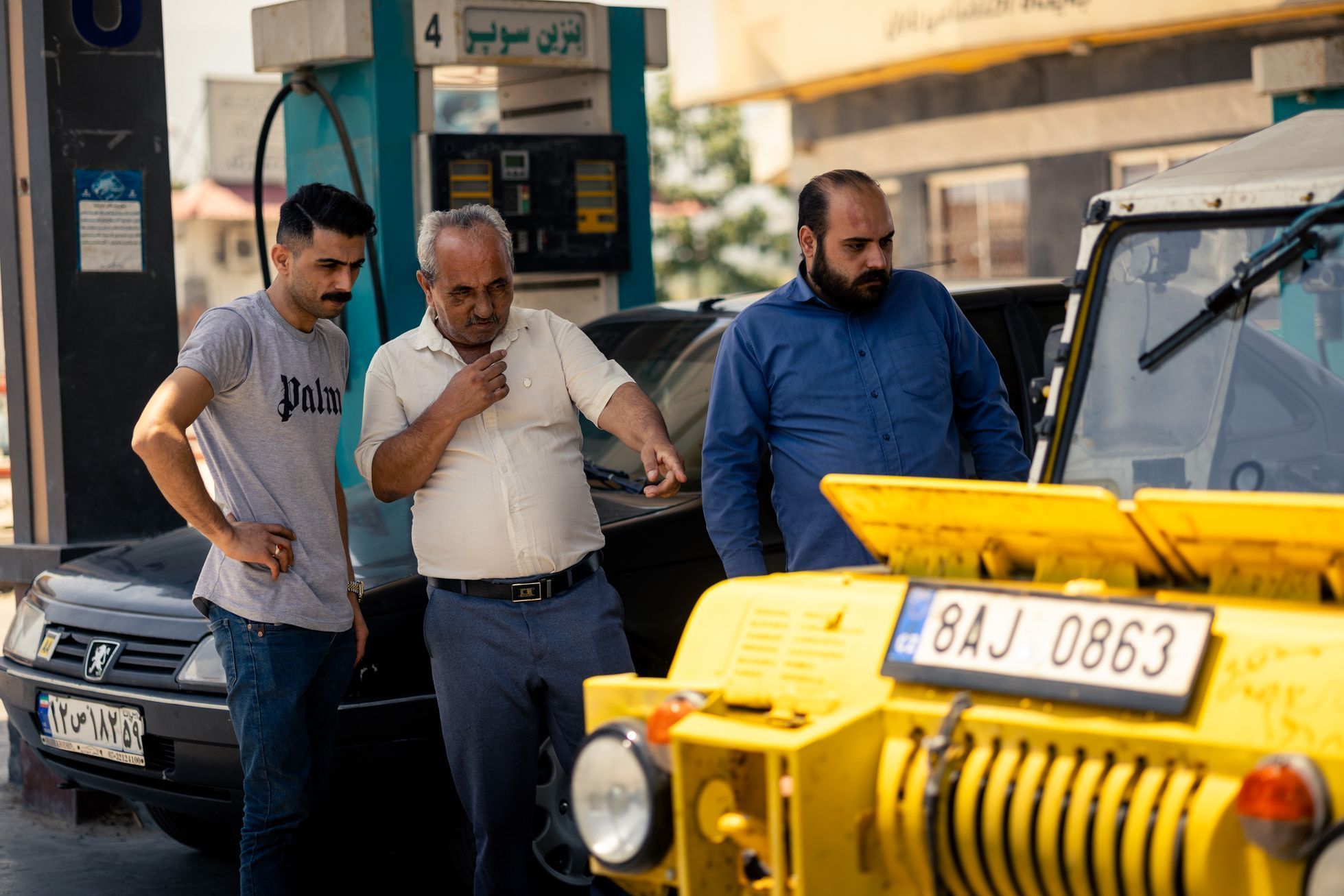 žlutá žába irán O7