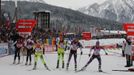 Biatlon, SP  Hochfilzen: předávka