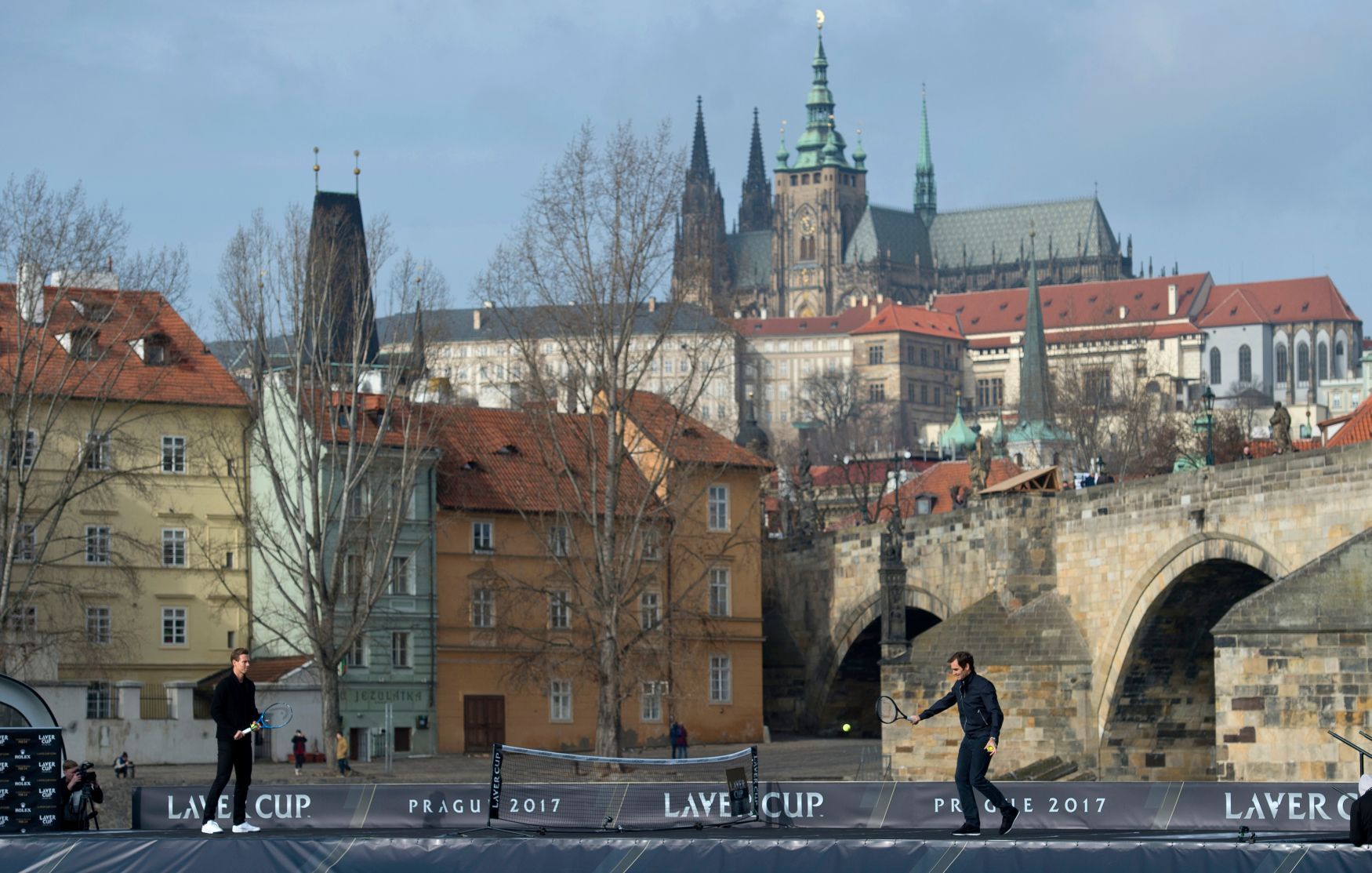 Roger Federer v Praze