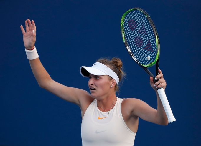 Markéta Vondroušová ve 2. kole US Open.