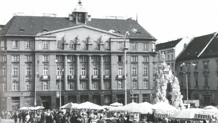 Původní sídlo Ekonomicko-správní fakulty Masarykovy univerzity na Zelném trhu