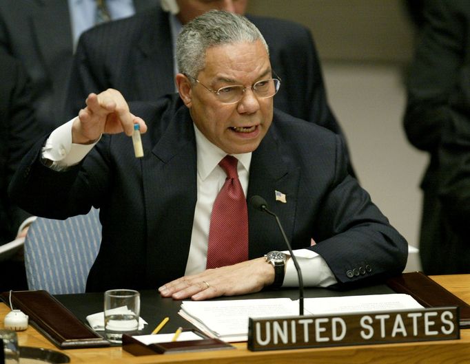 Colin Powell, bývalý ministr zahraničí USA.