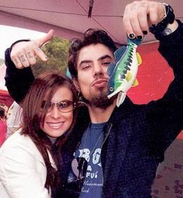 Carmen Electra a její manžel, rocker Dave Navarro