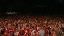 Fotbalisté Slavie slaví ligový titul 2016-17 ve Žlutých lázních