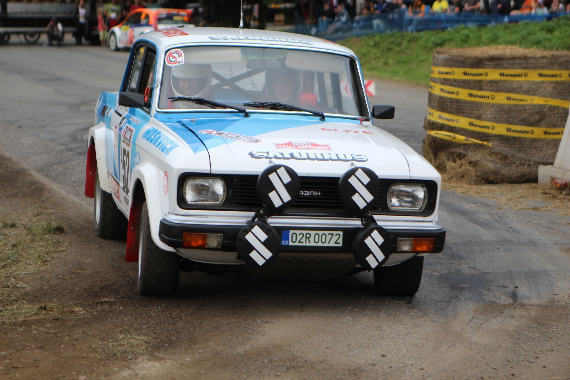 Historické vozy na Barum Rally 2014