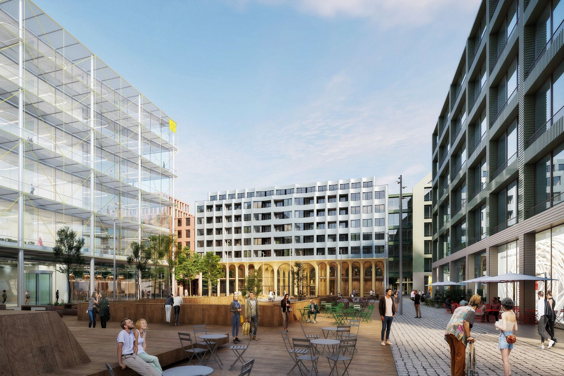 Vítězné náměstí návrh Benthem Crouwel Architects (NL) + OVA (ČR)