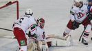 KHL, Lev Praha - Jekatěrinburg: Jakub Kovář v akci