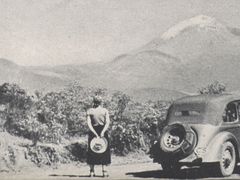 Při cestě „100 dní v malém voze“ (1936) se Škoda Popular dostala až k legendární mexické sopce Popocatépetl.