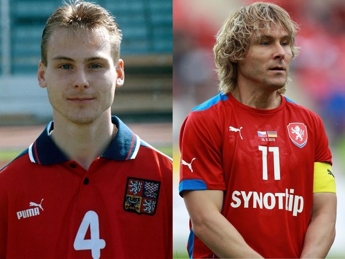 Porovnání 1996 vs. 2015: Pavel Nedvěd