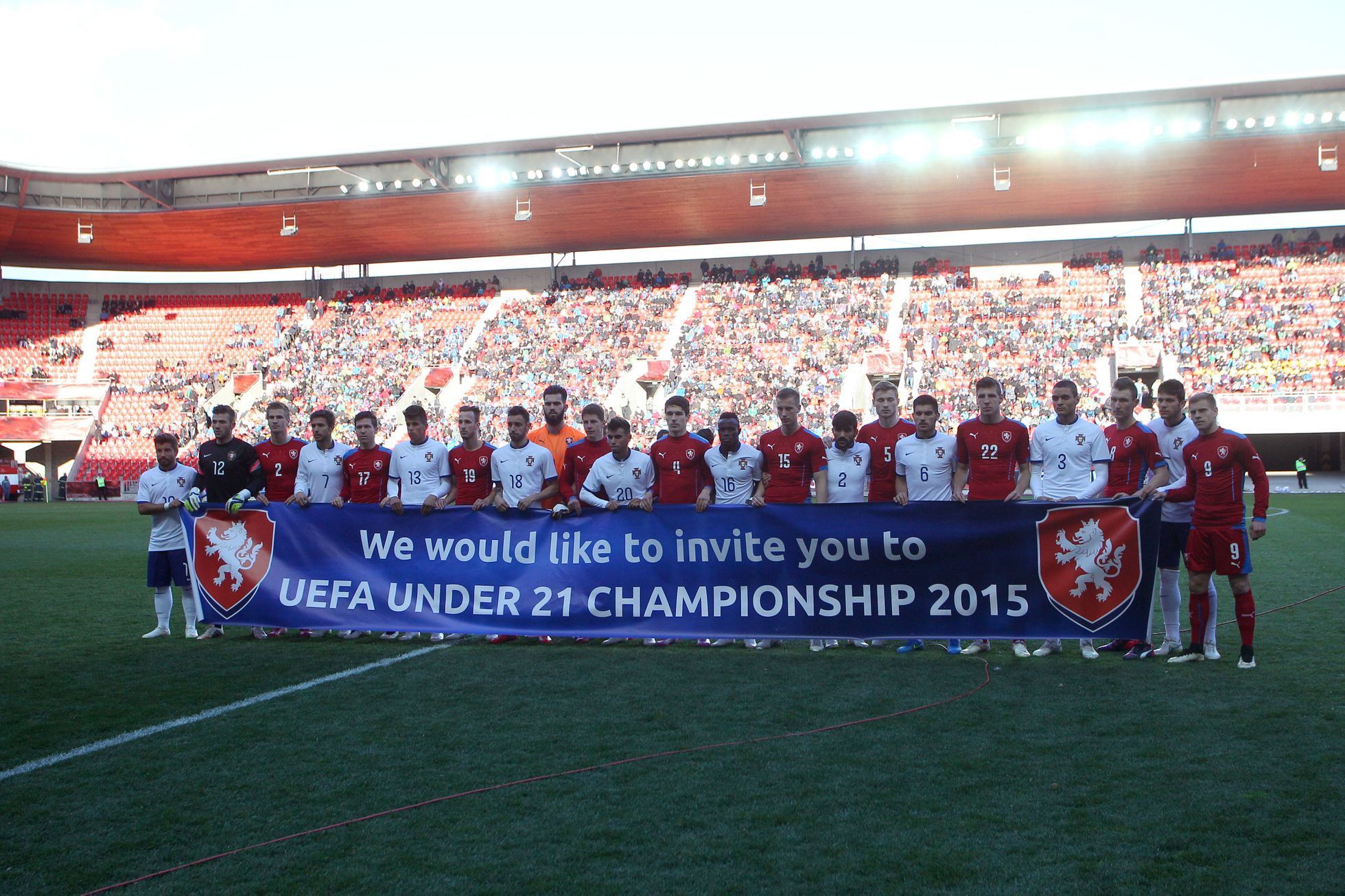 Přípravný duel fotbalistů do 21 let Česko vs. Portugalsko