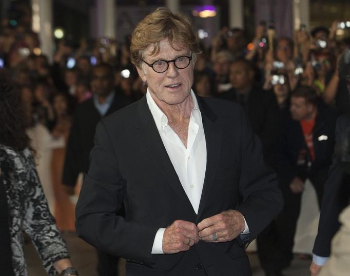 Režisér a herec Robert Redford v Torontu uvedl svůj thriller "The Company You Keep".