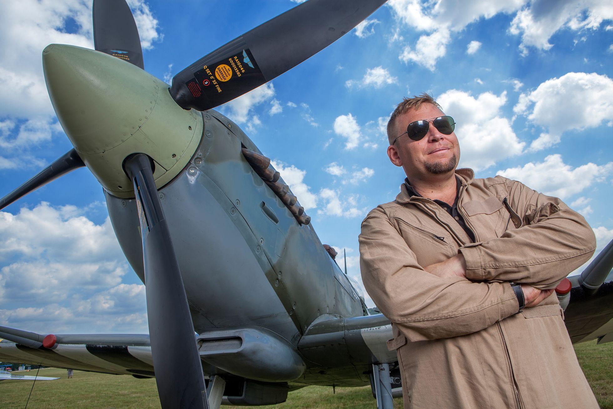 Fotogalerie / Pilot stíhačky Spittfire Roman Vojta / Eco / Matěj Slavik / 19