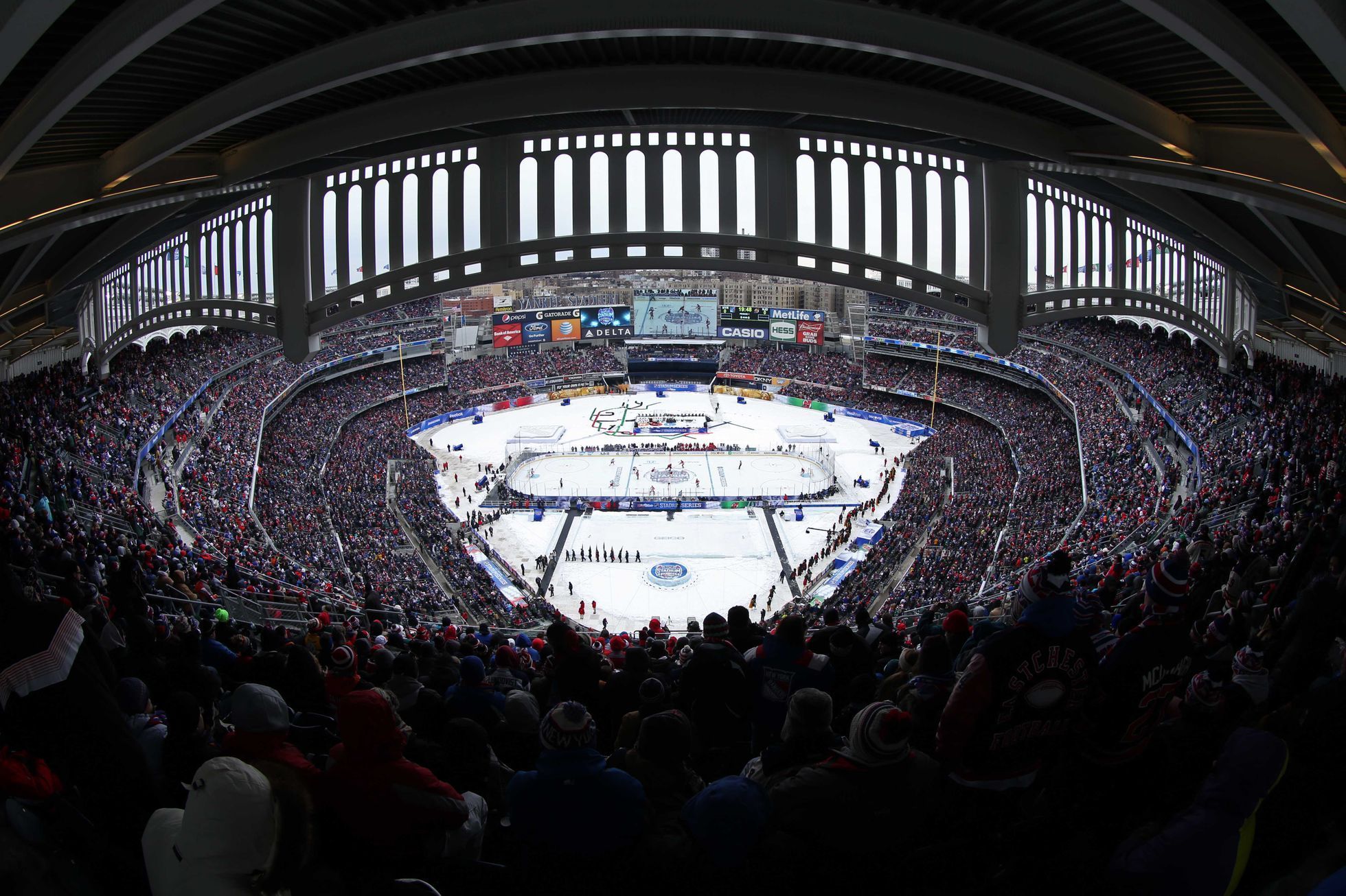 NHL: Stadium Series-New York Rangers at New Jersey Devils