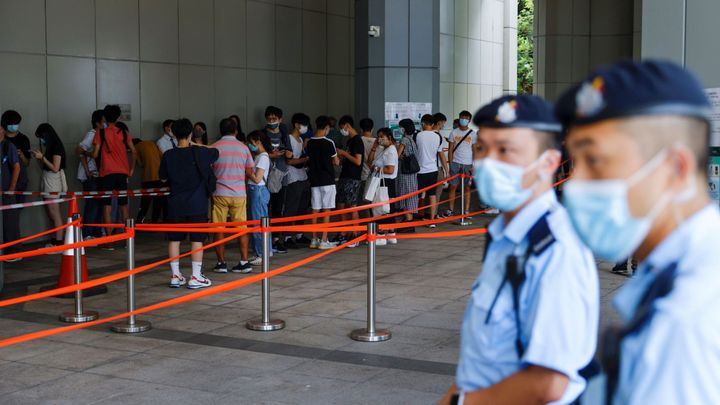 V Hongkongu odsoudili prvního člověka podle bezpečnostního zákona, dostal devět let; Zdroj foto: Reuters