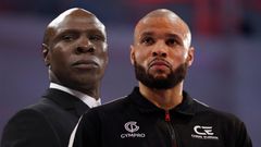 Chris Eubank senior a Chris Eubank junior