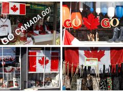 Obchody ve Vancouveru povzbuzují kanadské sportovce.