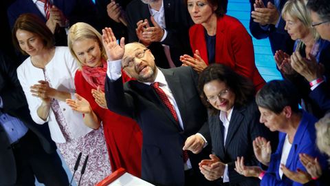 Dnešek je pro německou sociální demokracii hořký den. Volební cíl jsme nesplnili, říká Schulz