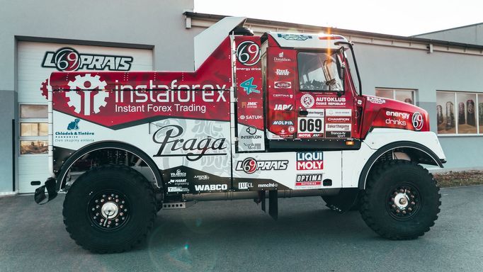 Praga V4S DKR Aleše Lopraise před Rallye Dakar 2020