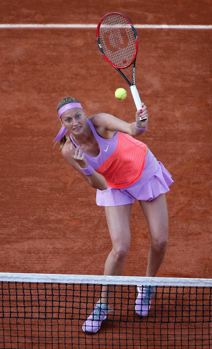 Petra Kvitová vs. Timea Bacsinszká na French Open 2015