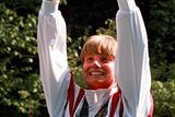1996. Vůbec první olympijské zlato pro samostatnou Českou republiku vybojovala 27. července 1996 v Atlantě Štěpánka Hilgertová, která ovládla závod kajakářek na divoké vodě.