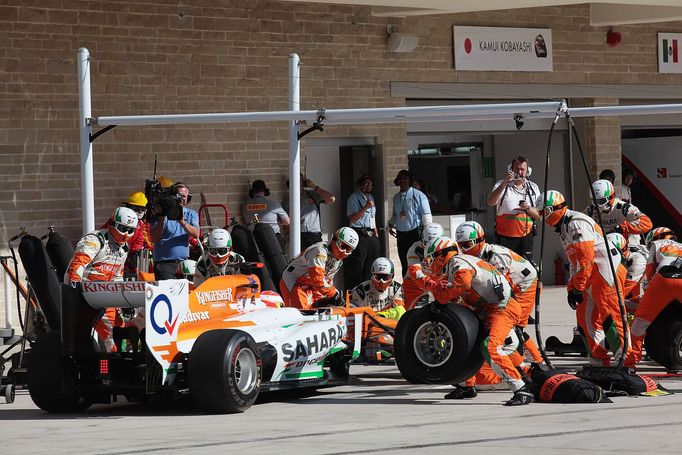 Návrat do USA na okruh Circuit of The Americas přinesl minimální počet zastávek, monoposty projely boxy pouze 24krát.