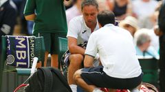 První kolo Wimbledonu 2017: Alexandr Dolgopolov