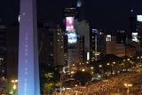 Demonstrace se odhadem zúčastnilo 700 000 Argentinců.