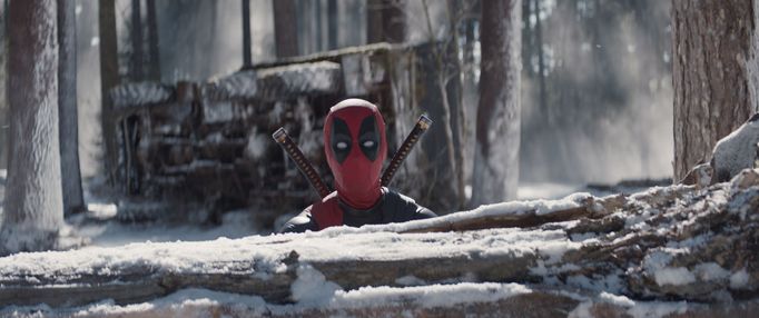 Ryan Reynolds jako Deadpool.