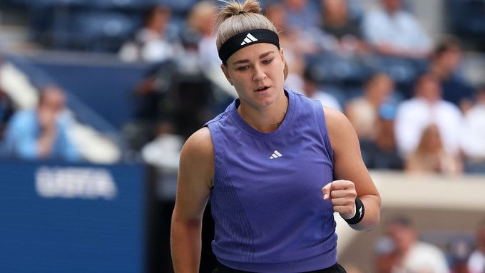 Sestřih čtvrtfinále US Open 2024 Karolína Muchová - Beatriz Haddadová Maiaová