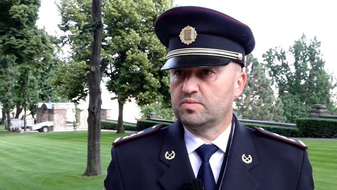 Šéf ochranky prezidenta Martin Baláž na videu z července 2020