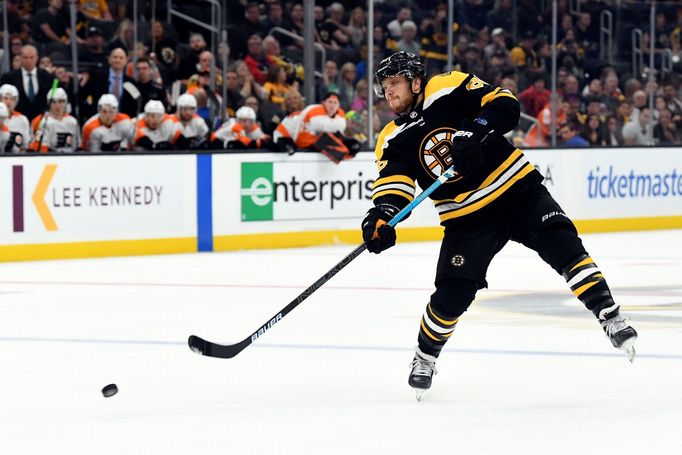 hokej, příprava na NHL 2019/2020, Boston - Philadelphia, David Pastrňák