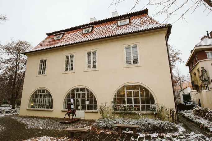Werichova vila v sousedství Musea Kampa.