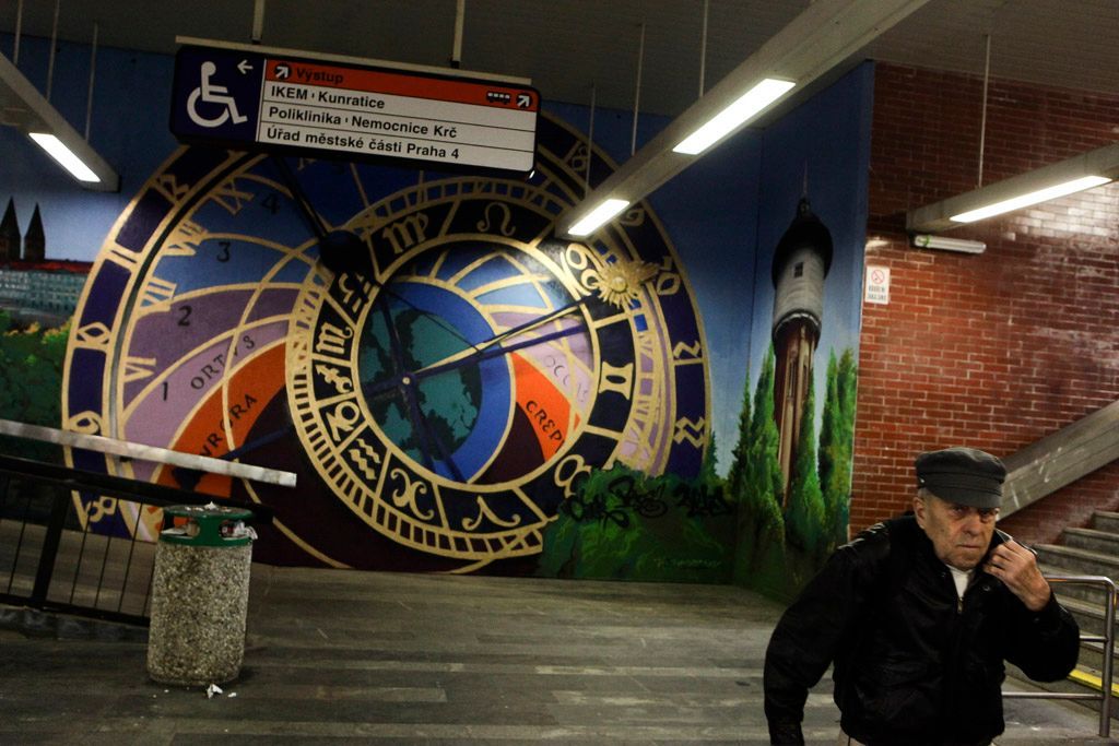 graffiti v Praze - výstava Městem posedlí