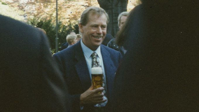 Václav Havel na amatérských snímcích