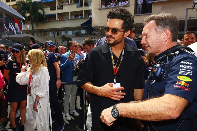 F1, VC Monaka 2023: Orlando Bloom a Christian Horner