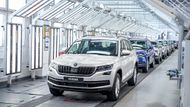 S tímto Kodiaqem oslavila Škoda Auto v roce 2021 tři čtvrtě milionu vyrobených aut v závodě v ruské Kaluze. O rok později továrnu kvůli válce opustila.